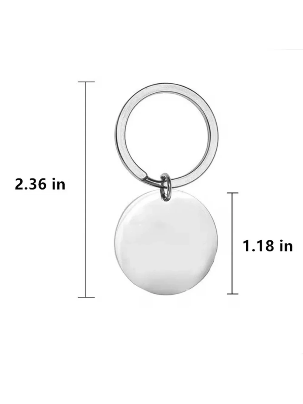 420 Silver Round Keychain with 'I'd smoke my last bowl with you' Engraving